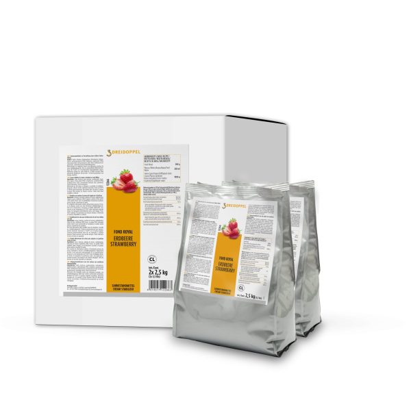 Stabilizator pentru frișcă cu aromă de căpșuni, 2,5 kg