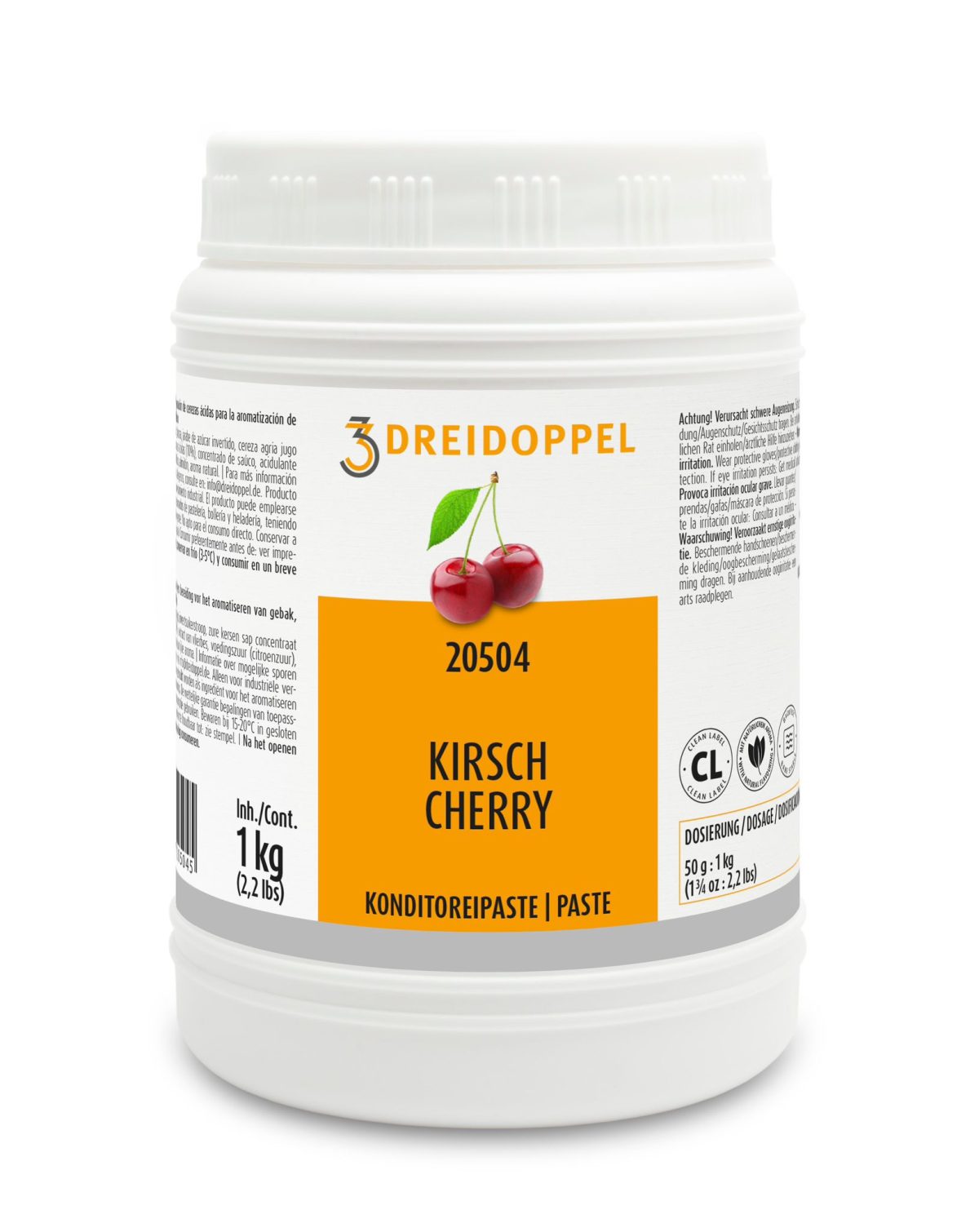 Pastă aromă de cireșe 1kg - imagine 1