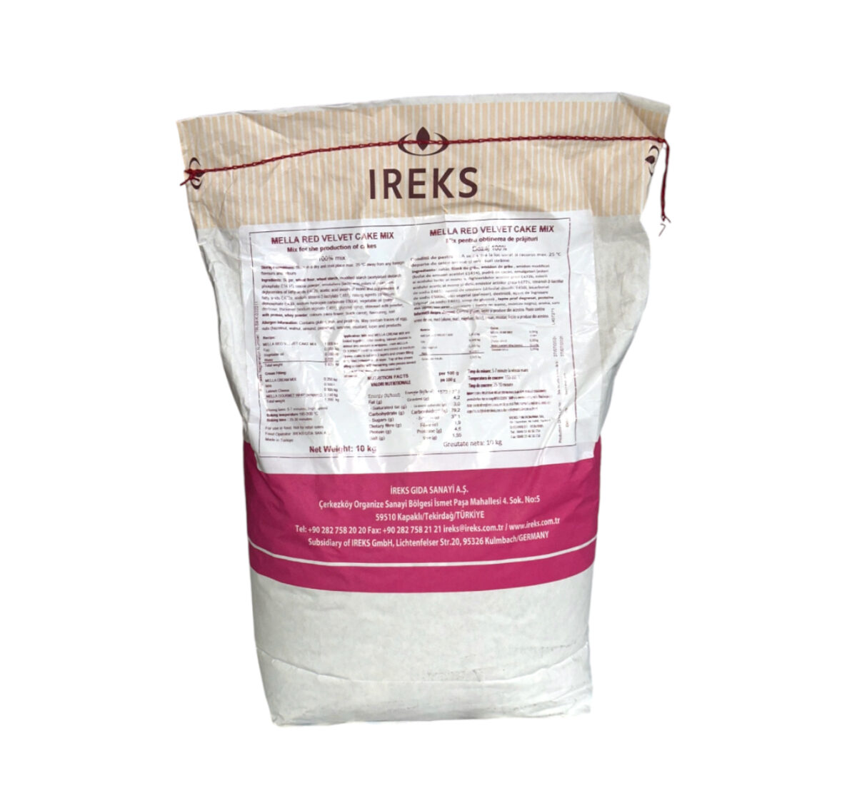 Mix pentru obținerea de prăjituri Red Velvet Blaturi 10kg, IREKS - imagine 1