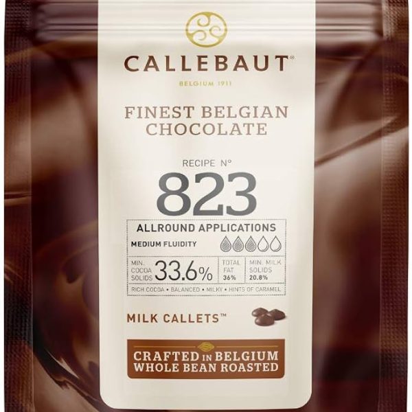 Ciocolata cu lapte Barry Callebaut® 823, 33.6%, 1 kg