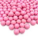 Perle decorative "Pink Polished Choco M" – fără E171, 90