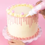 Glazură Drip colorată, Roz, Soft Rose, 130g - imagine 2