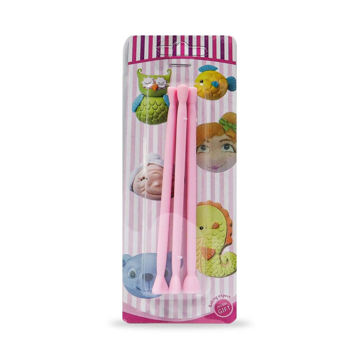 Set modelare ochi Figurine Pastă de zahăr, 3 piese - imagine 1