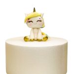 Unicorn Figurină din pastă de zahăr, handmade - imagine 2