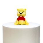 Winnie Figurină din pastă de zahăr, handmade - imagine 2