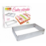 Ramă reglabilă pentru copt 27-52cm x 18-34cm - imagine 2