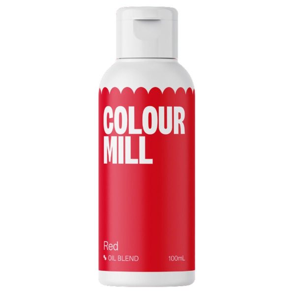 Colorant liposolubil pe bază de ulei, Roșu, 100 ml