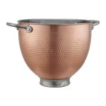 Bol inox, 4,7 L, Hammered Copper KitchenAid - imagine 3