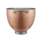 Bol inox, 4,7 L, Hammered Copper KitchenAid - imagine 4