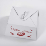 Cutie albe pentru Tort 26x26x13 cm - imagine 3