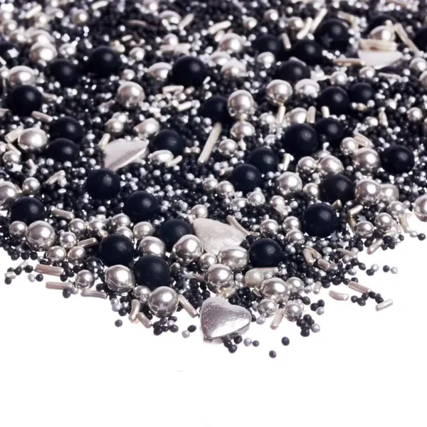 Perle decorative Black Pear-fără E171, 500g