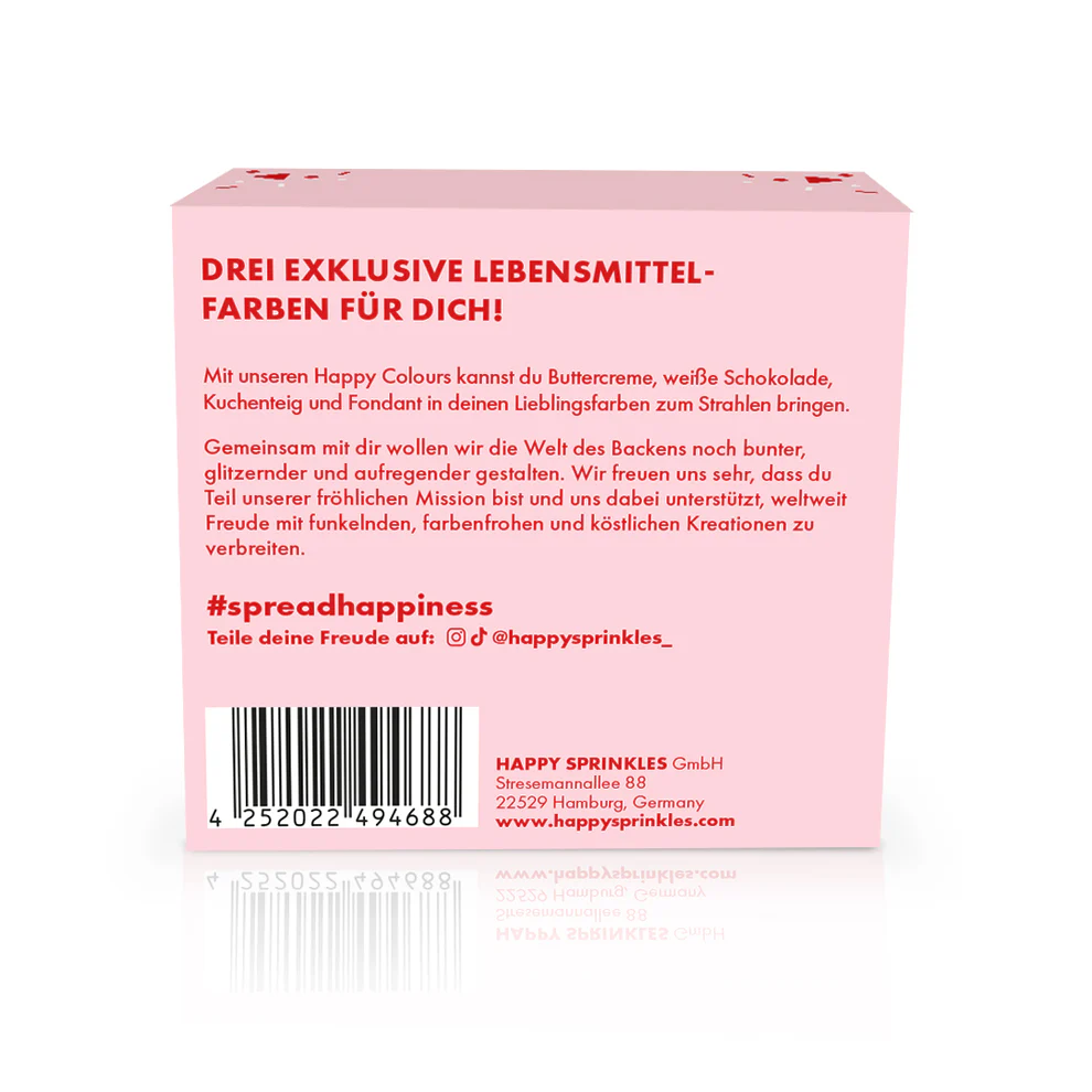 Set 3 Coloranți liposolubili pe bază de ulei, Happy Colour Trio Basic 60ml - imagine 2