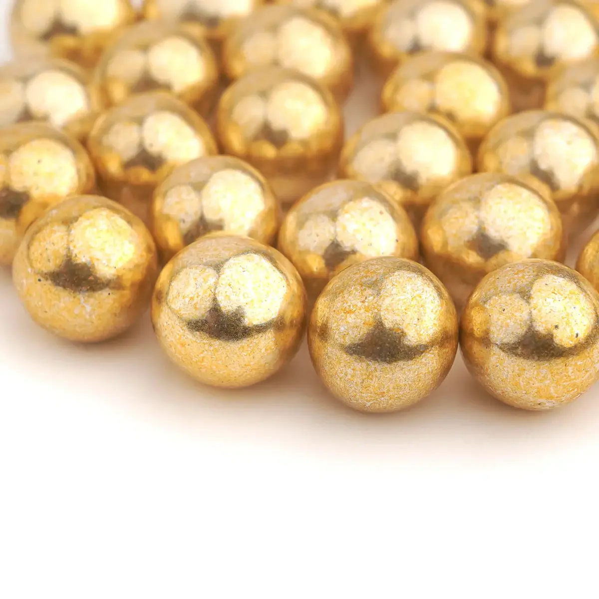 Perle aurii OLD GOLD CRISPIES LARGE 5mm/ 115g - imagine 2