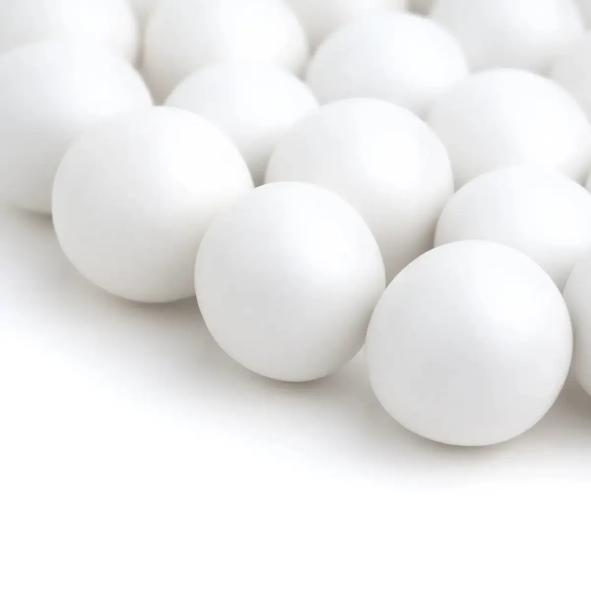 Perle decorative Albe PEARL WHITE CRISPIES LARGE 17mm/ 115g - imagine 2