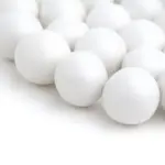 Perle decorative Albe PEARL WHITE CRISPIES LARGE 17mm/ 115g - imagine 2