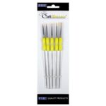 Set pensule profesionale pentru decor, 5 buc