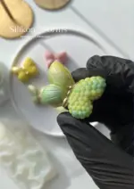 Mulaj din silicon Fluturași 6 buc - imagine 2