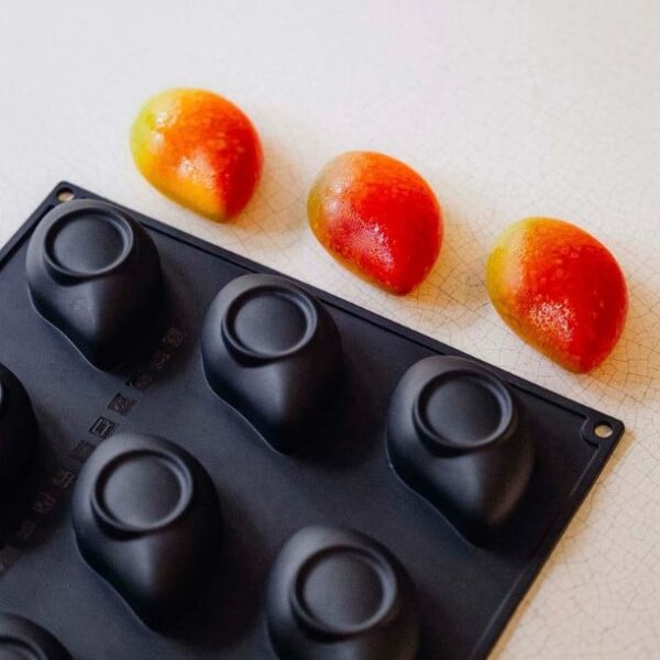 Forma Pavoflex Mango 9 × 5.8 × H 3.5 cm, 12 cavitati, 95 ml
