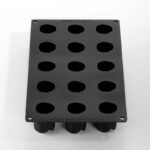 Forma Pavoflex Romance40time 15 cavitati, Ø 4 x H 4.5 cm, 40 ml - imagine 3
