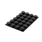 Forma Silicon Cilindru Monoportii Ø 7 x H 3.5 cm, 24 cavitati, 113 ml (SQ060) - imagine 2