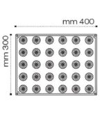 Forma Silicon Delice, Mignon Ø 3.6 x h 2.9 cm, 18 ml, 30 cavitati - imagine 2