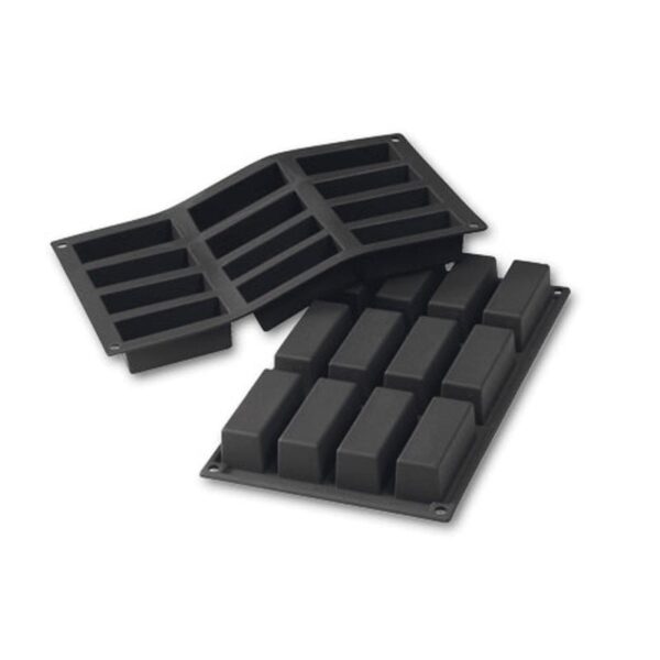 Forma Silicon Mini Chec 7.9x2.9xH3cm, 12 cavitati