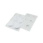 Forma Silicon Rosa Monoportii Ø 7 x H 5.5 cm, 6 cavitati, 145 ml - imagine 2