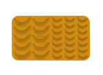 Forma Silicon Silikomart NaturaE Banana 2 modele 10.3 x 5.2 x H 2 cm - 6.2 x 3.1 x H 2 cm, 1.2 - 3.4 ml, 31 cavitati - imagine 2